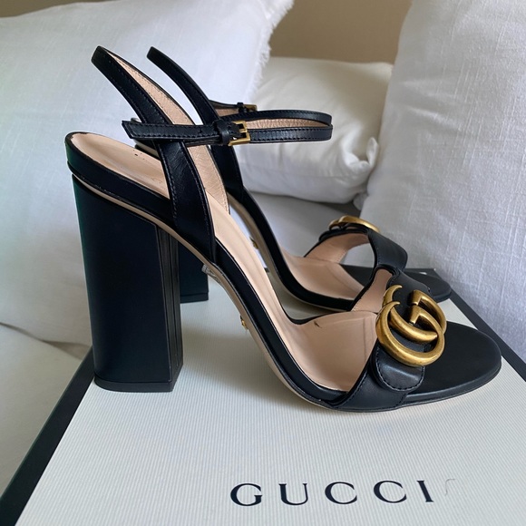 *SOLD* Gucci Marmont Heels - Picture 3 of 6